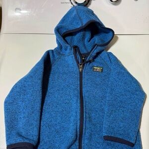 L.L. Bean Fleece Jacket in Deep Blue